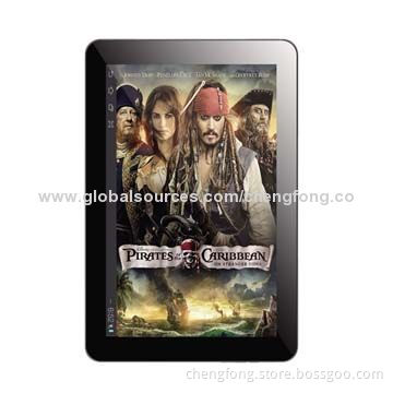 HDMI 3G Android Tablet PC, 10.1-inch with 1,280*800P IPS Screen, Allwinner A31S Quad-core